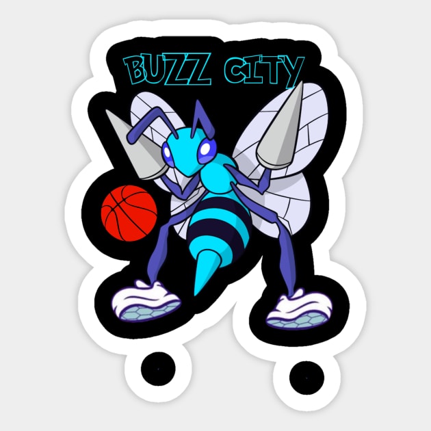 Buzz City Sticker by ThePunkPanther